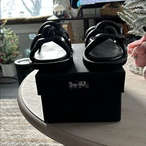 Coach Black Women's Sandals